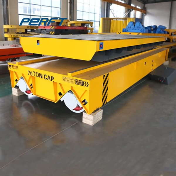 trackless transfer car with scissor lift 90t-Perfect Trackless Transfer ...